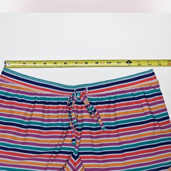Striped Sleep Shorts, Size M - Picture 5 of 8